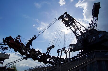 Steel multi-bucket ferropolis photo