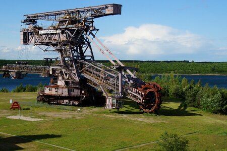 Steel bucket wheel excavators ferropolis