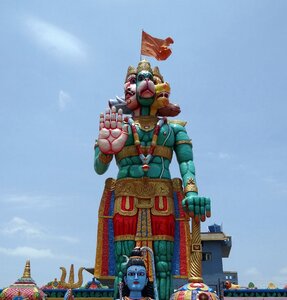 Monkey-god panchamukhi hanuman mythology