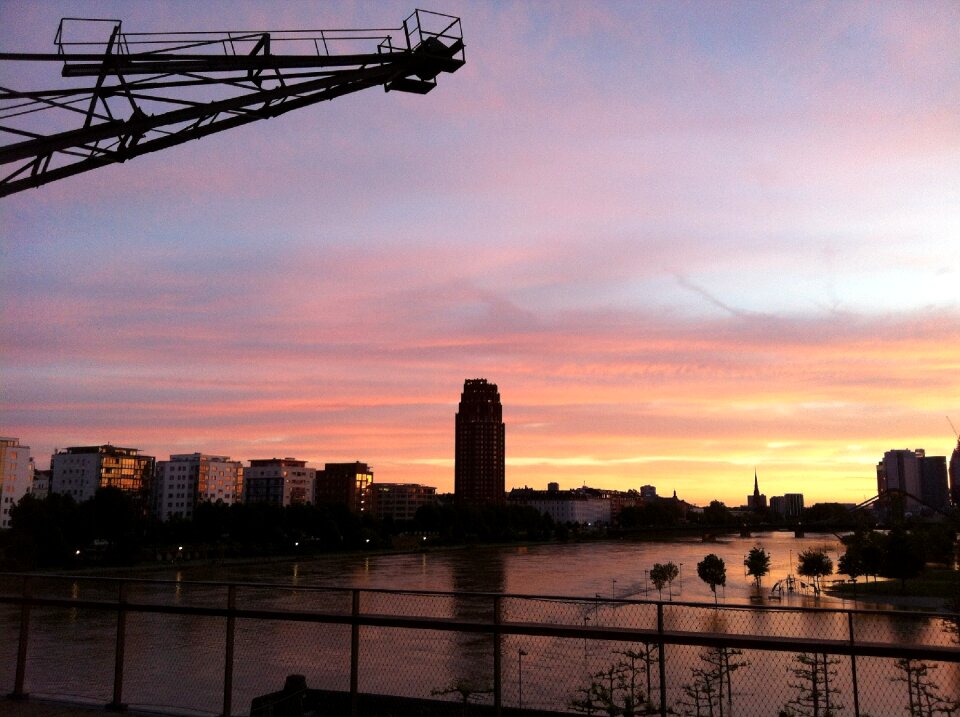 Eastern harbour sky clouds