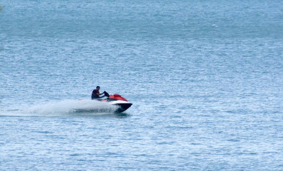 Water boat fun photo