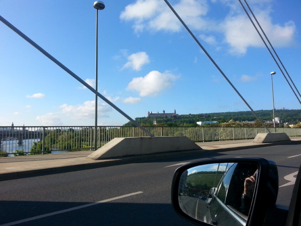 Bridge steel cables suspension bridge photo