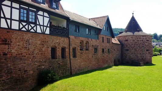 City wall historic center bulwark