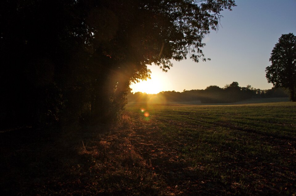 Sun twilight evening