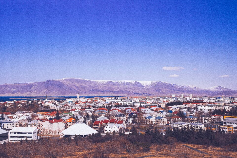 Coast city landscape