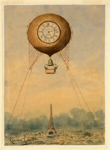 Vintage historic drawing