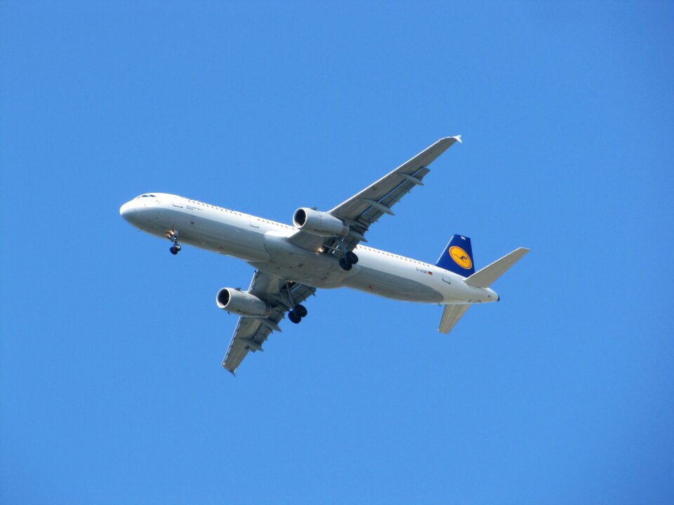 Lands take off fly