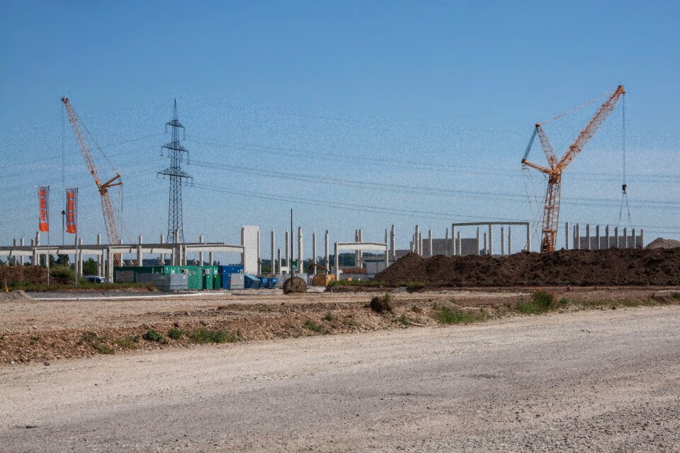 Cranes baukran build