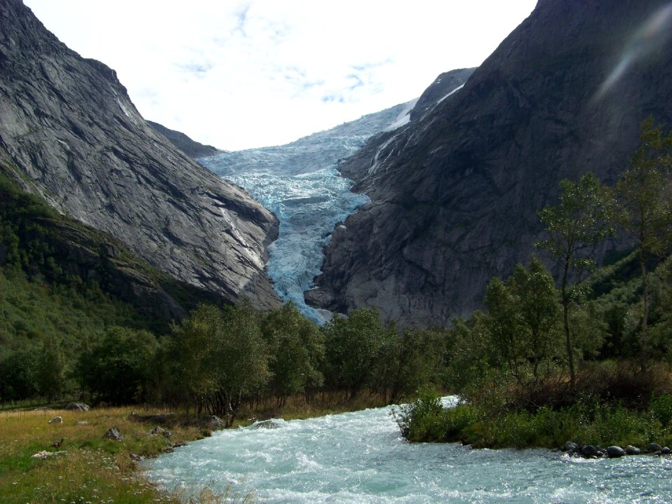 Glacier norway landscape