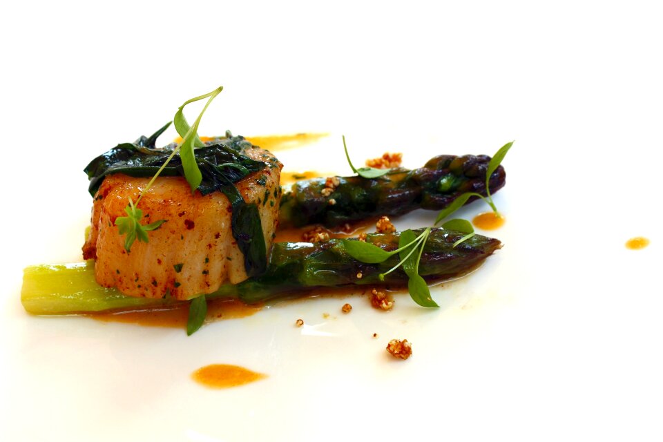 Kitchen fish scallop