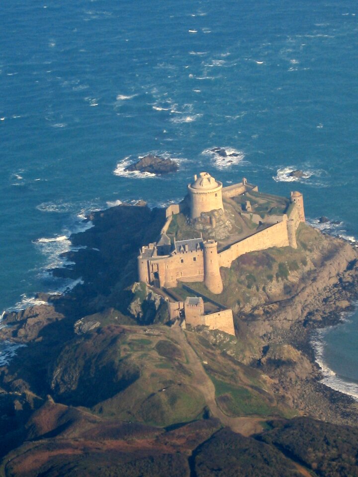 Sea fortress aerial view