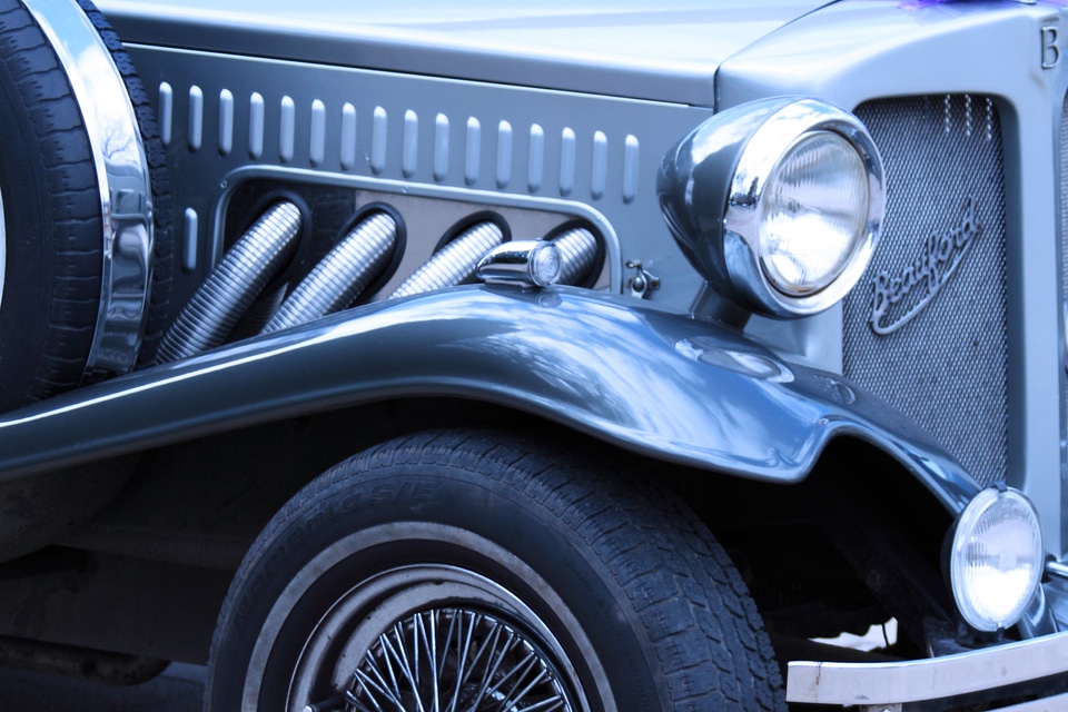 Car celebration chrome