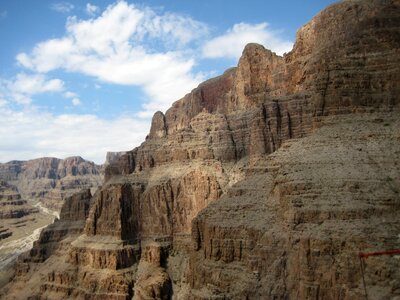 Scenery rock formation
