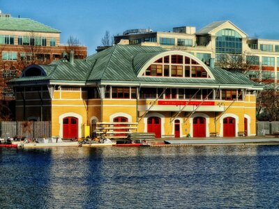 Bay harbor reflections