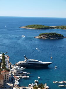 Sea yacht islands