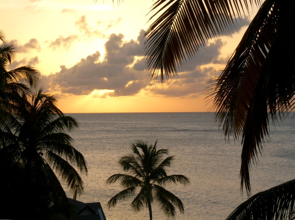 Golden sunset sundown sea