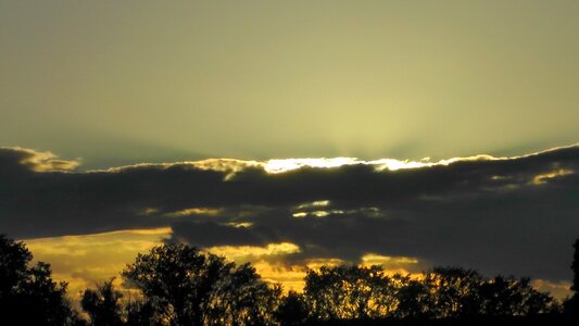 Twilight nature lichtspiel photo