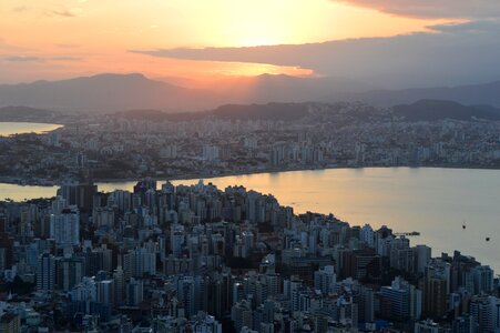 City landscape buildings