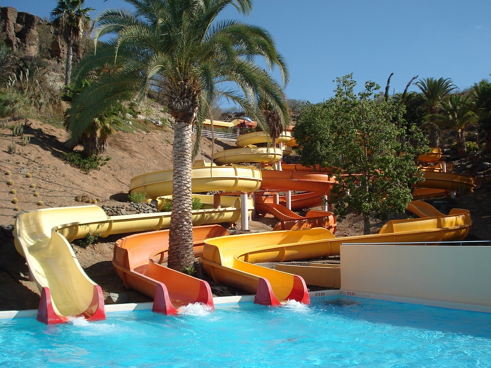 Water slide water slip