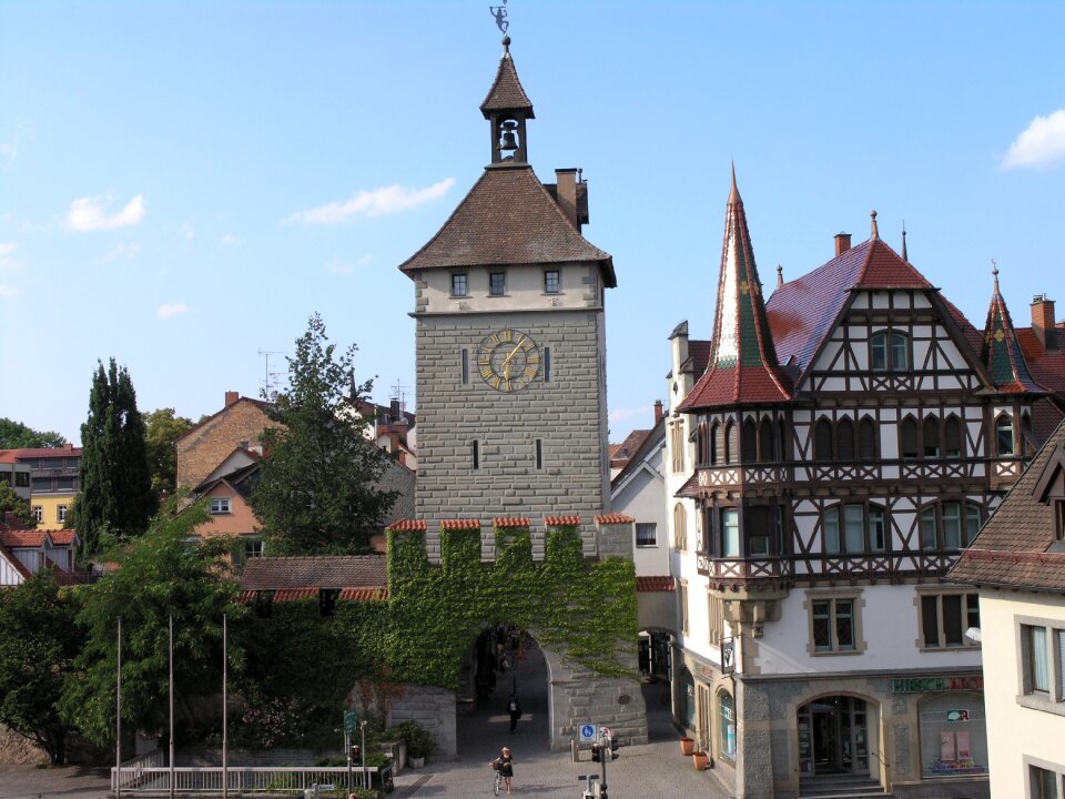 City germany steeple photo