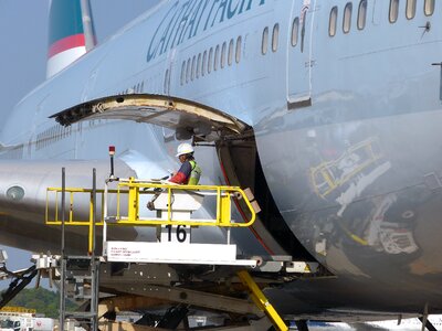 Airport fly commercial photo