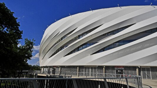 Modern stadium debrecen hungary