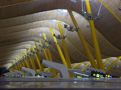 Hall flight hall roof photo