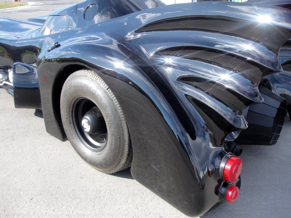 Car batman blue mobile