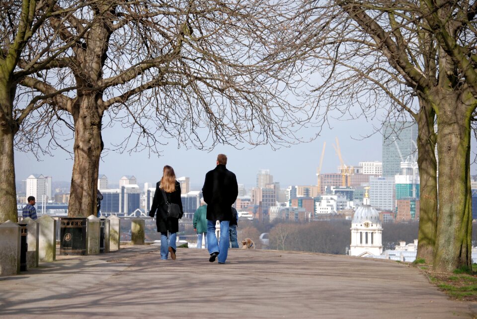 Skyline london winter