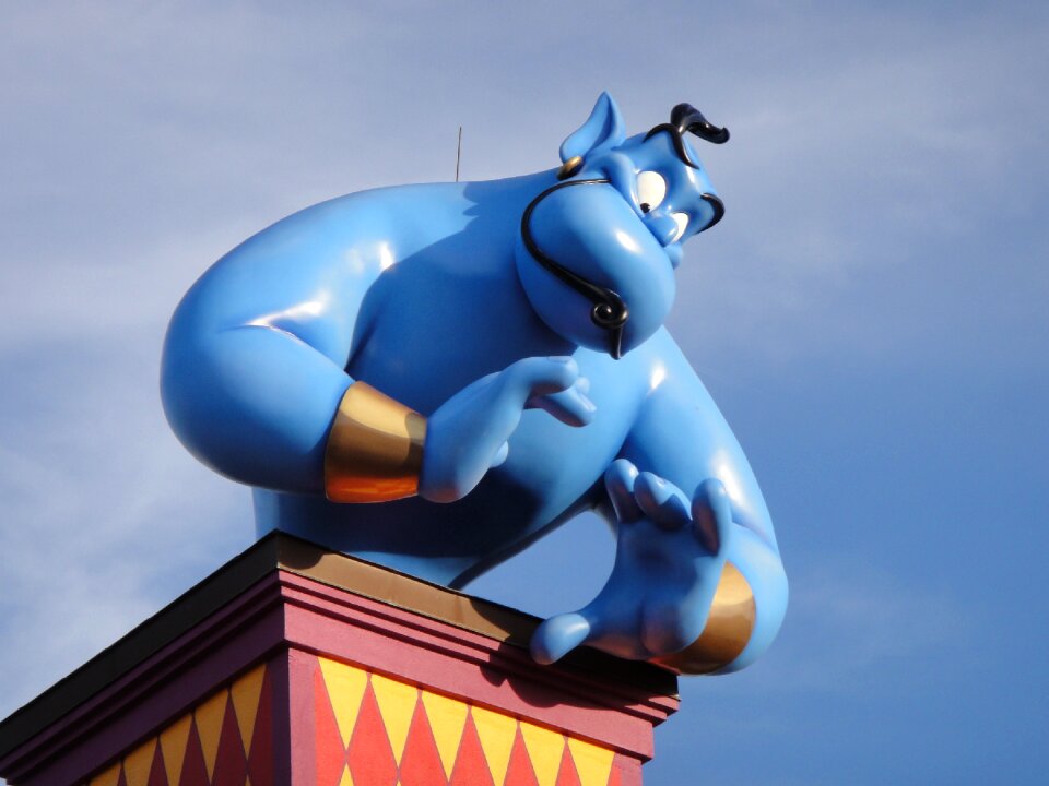 Cartoon character blue cartoon