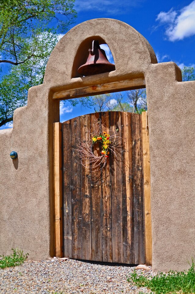 Wood rustic spanish style