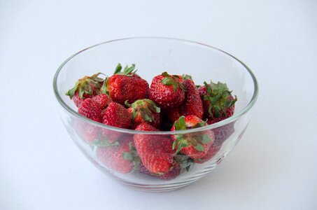 Garden strawberry appetizing tasty photo