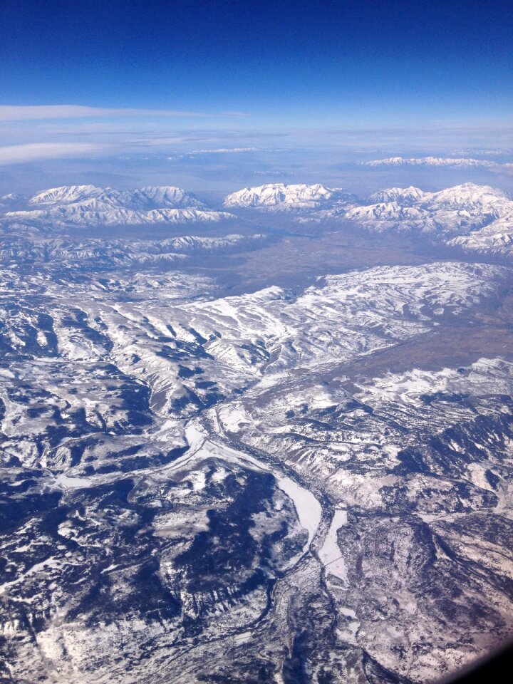 Landscape mountain range