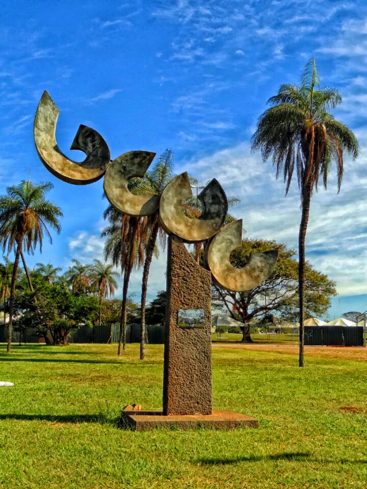 Sculpture artwork sky