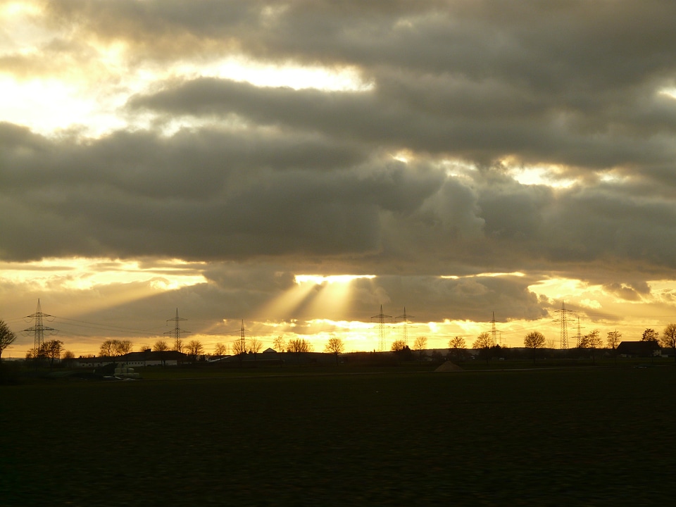 Sunbeam opening god