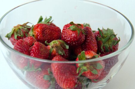 Garden strawberry appetizing tasty photo