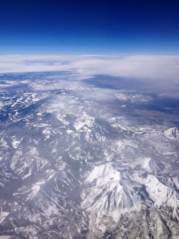 Mountain range earth