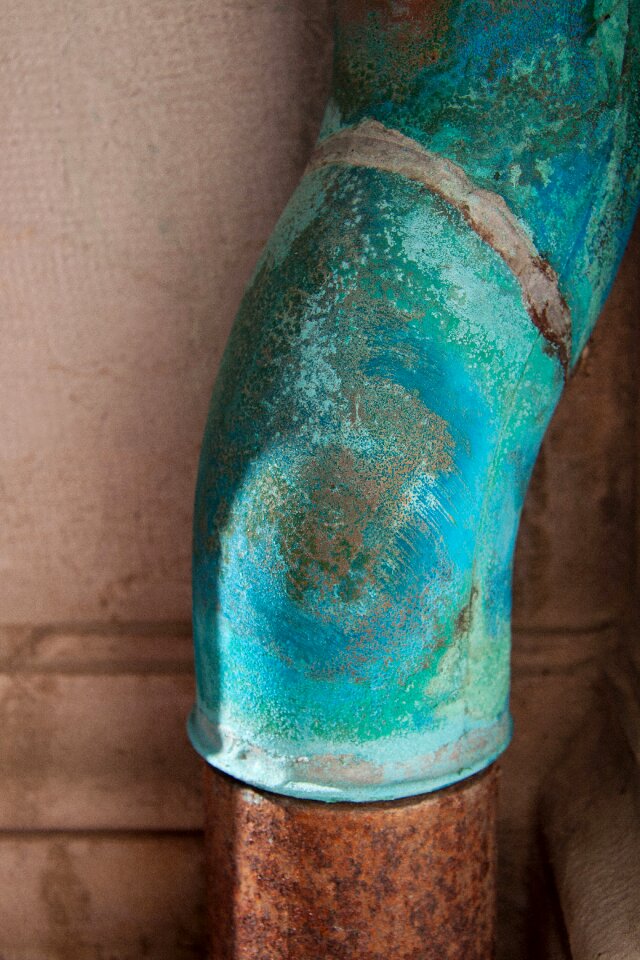 Paint turquoise green