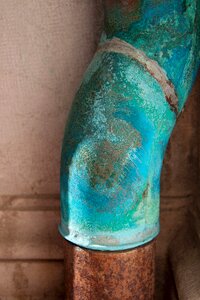 Paint turquoise green