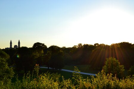 Silhouette bavaria park