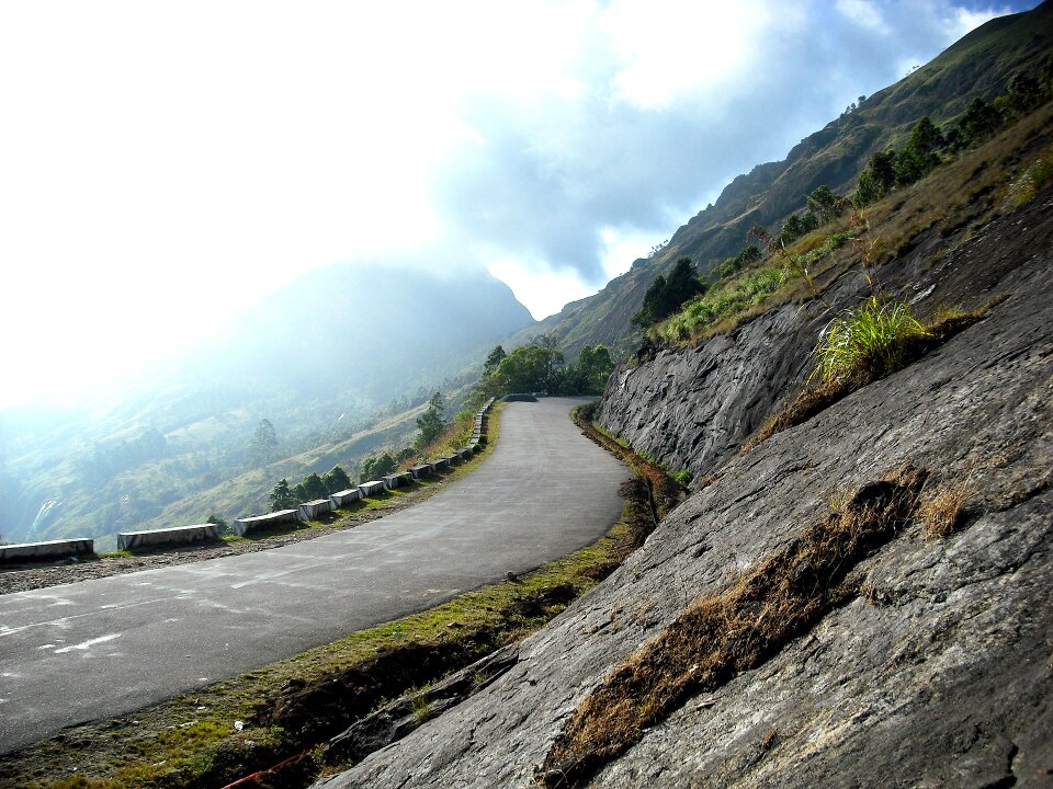 Landscape road scenery