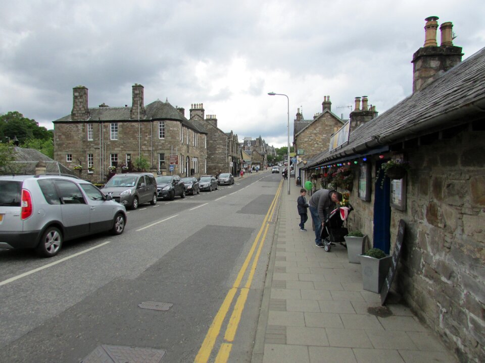 Road road marking perspective