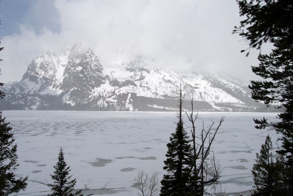 Wyoming grand teton national park landscape