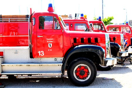 Fire vehicles exhibition