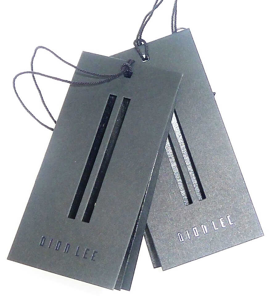 Swingtag clothing label