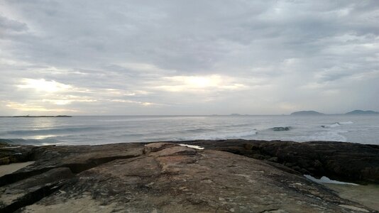 Itapoá mar stone photo