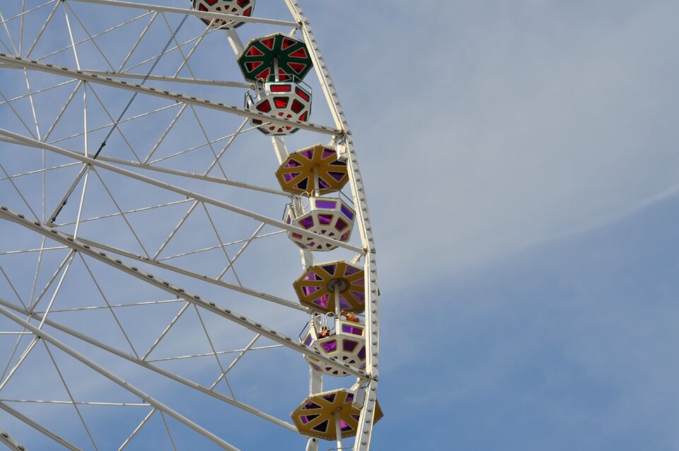 Ride summer blue sky