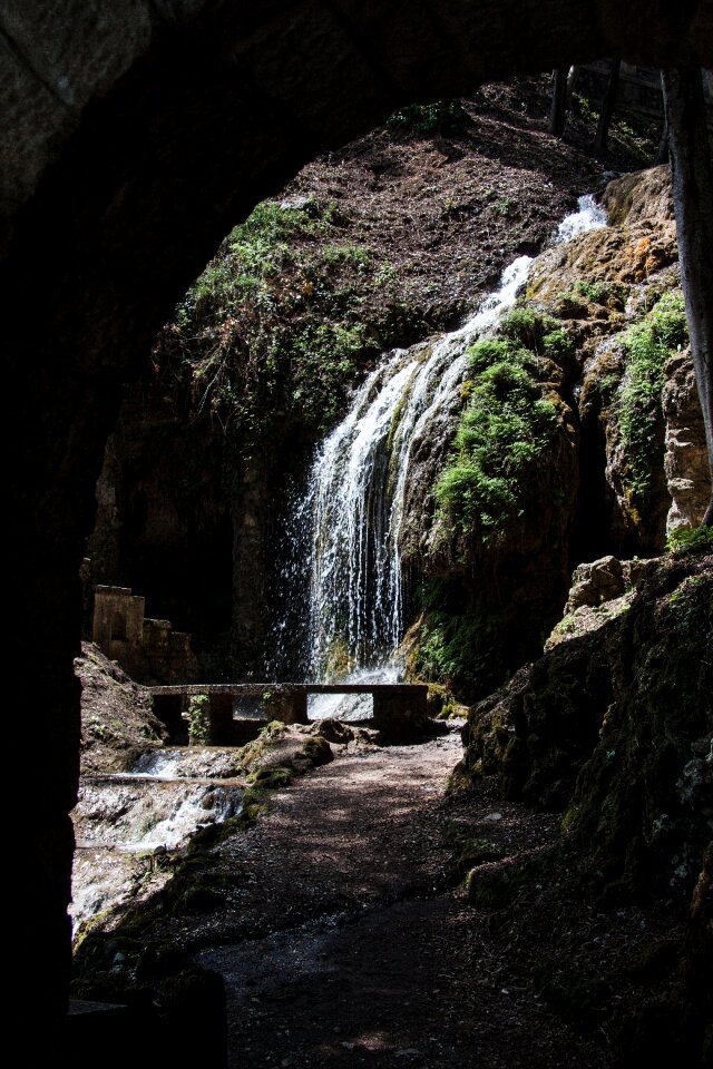 Waterfall water bach