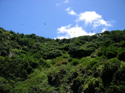 Hill sky landscape