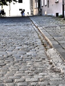 Pattern paving stone cobblestones